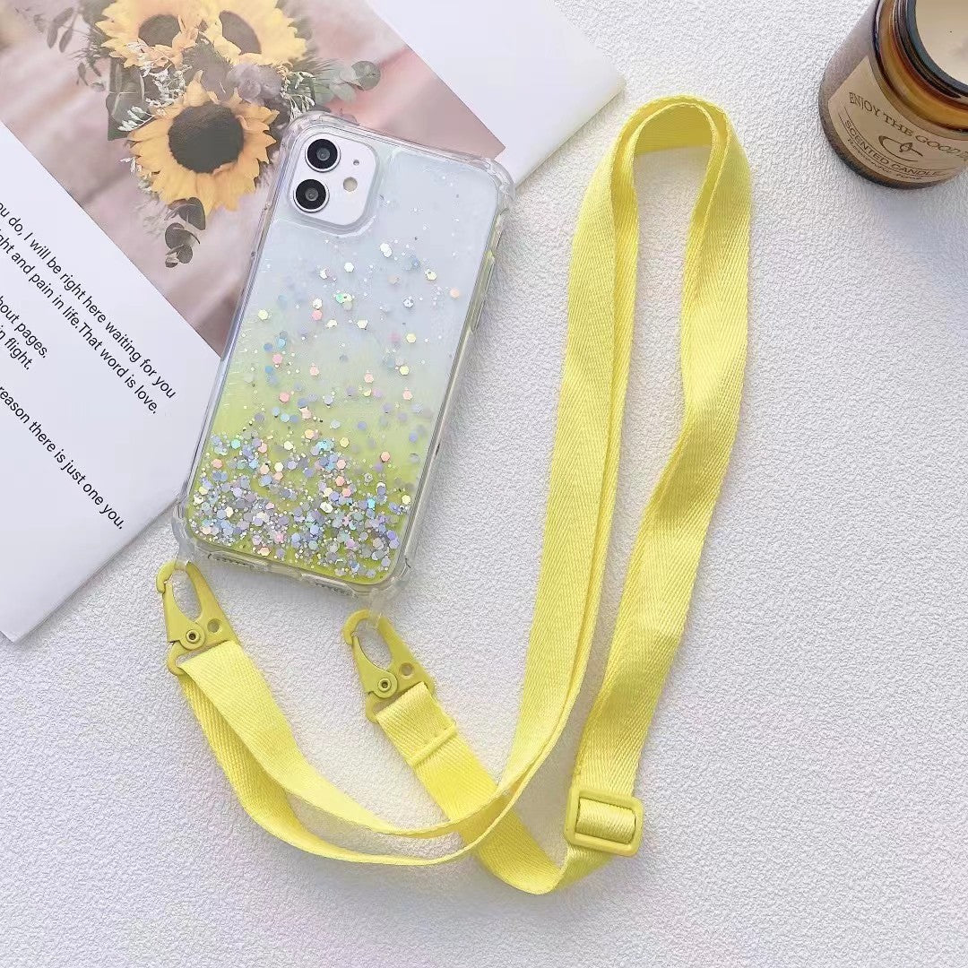 New Glitter Integrated Lanyard Cover
