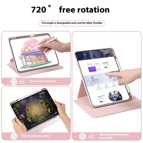 Acrylic Rotating Tablet Protective Sleeve