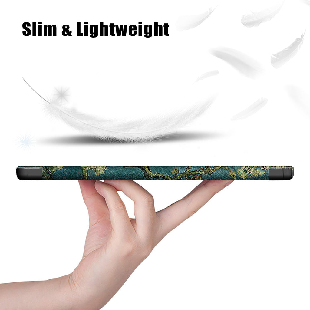 Tablet Protective Cover Tri-fold Leather