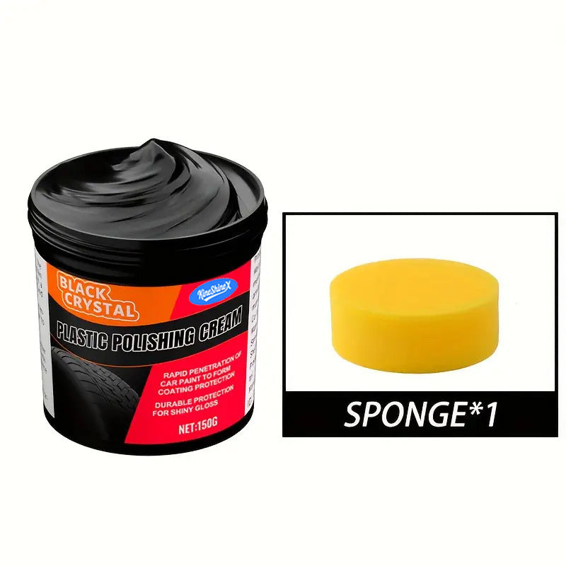 Plastic And Rubber Repair Paste Enhanced Black Decorative Renovation Wax