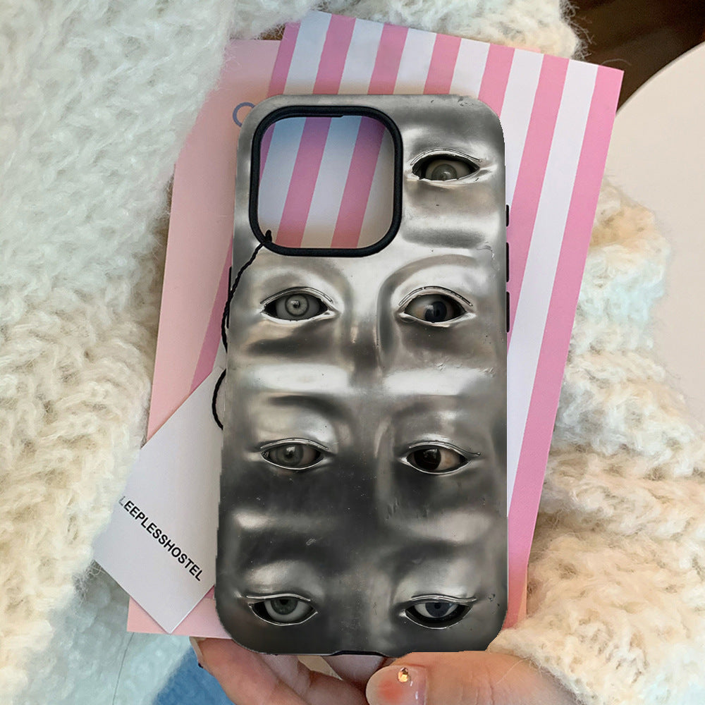 Pupil Gaze Phone Case Drop Resistant Protective Cover