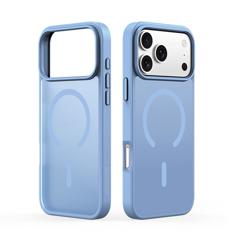Magnetic Skin-feel Minimalist Matte Transparent Back Cover
