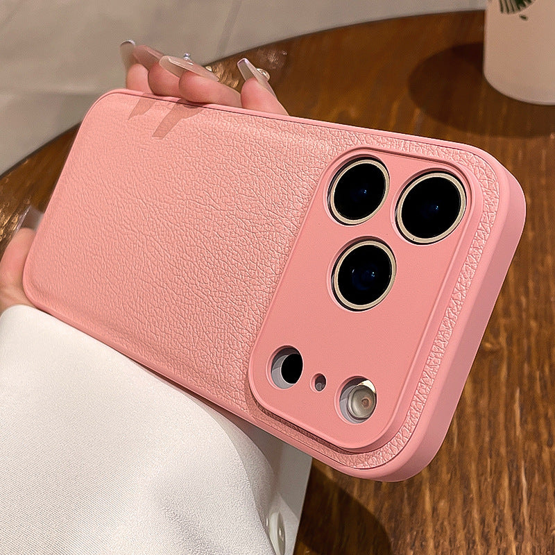 Autumn And Winter Litchi Leather Pattern All-inclusive Drop-resistant Protective Cover