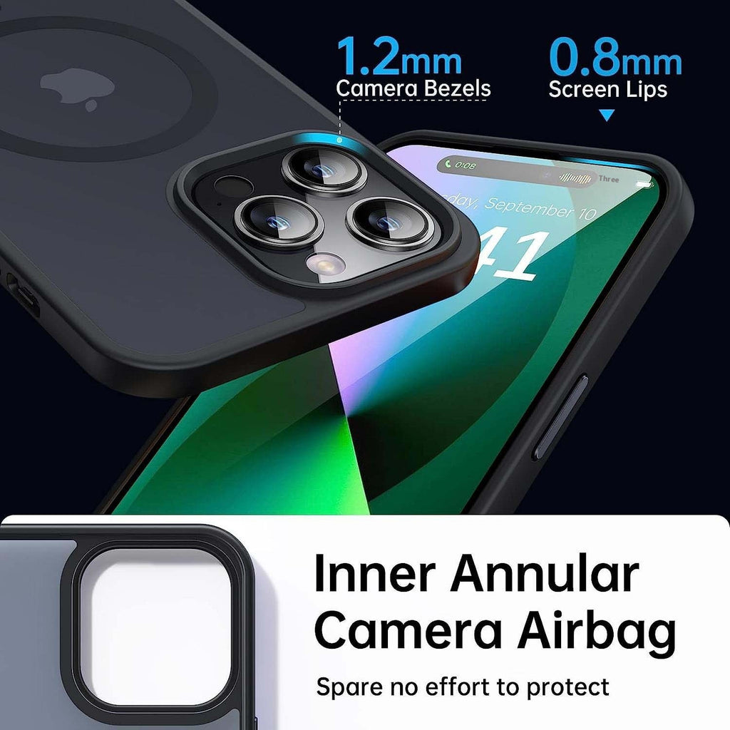 Magnetic Suction Shell Frosted Drop-resistant Protective Cover Phone Case