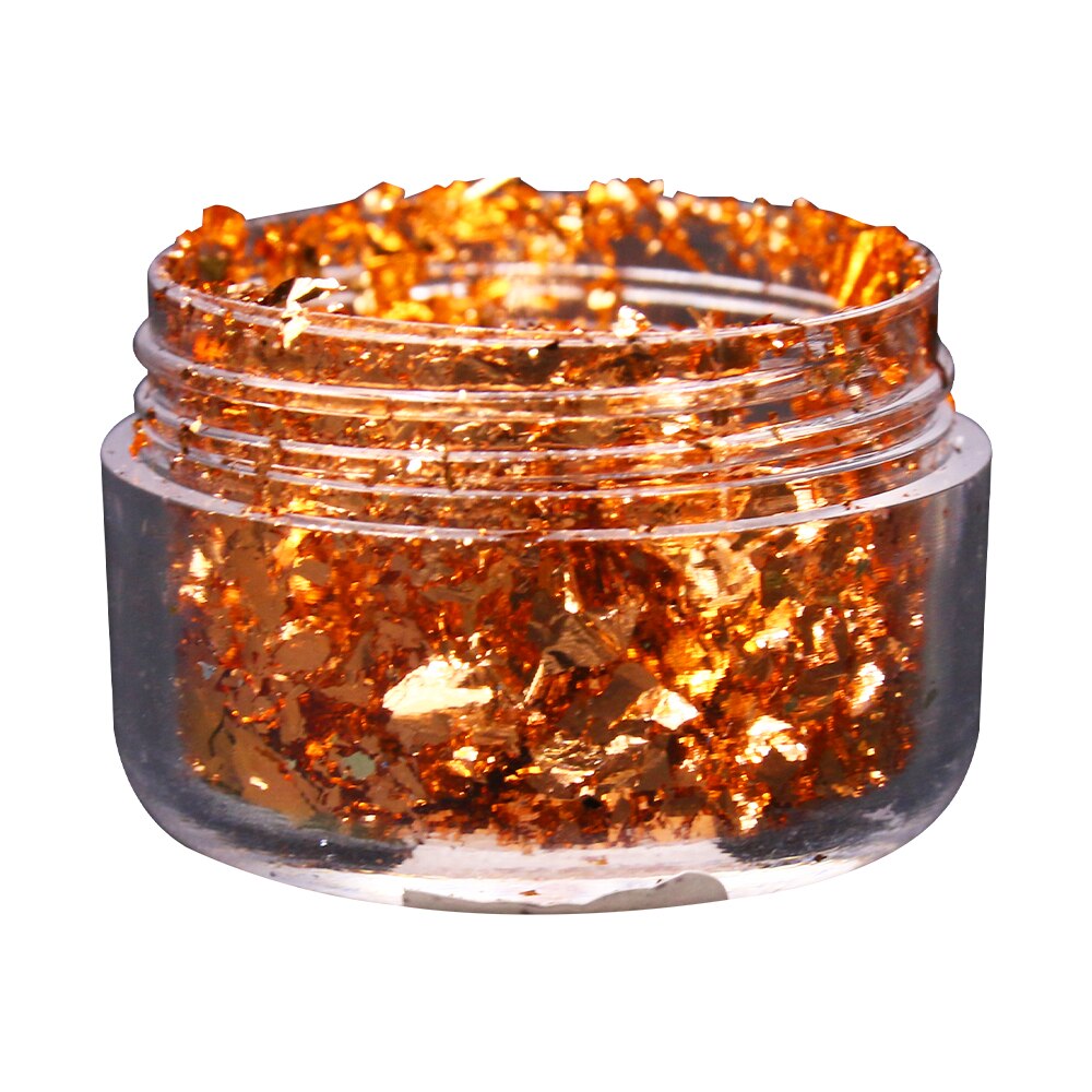Gold Colored Foil Flakes