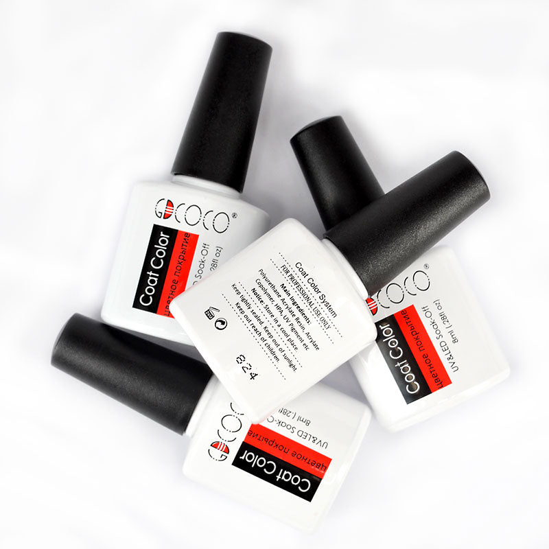 Shiny Solid Color Nail Gel