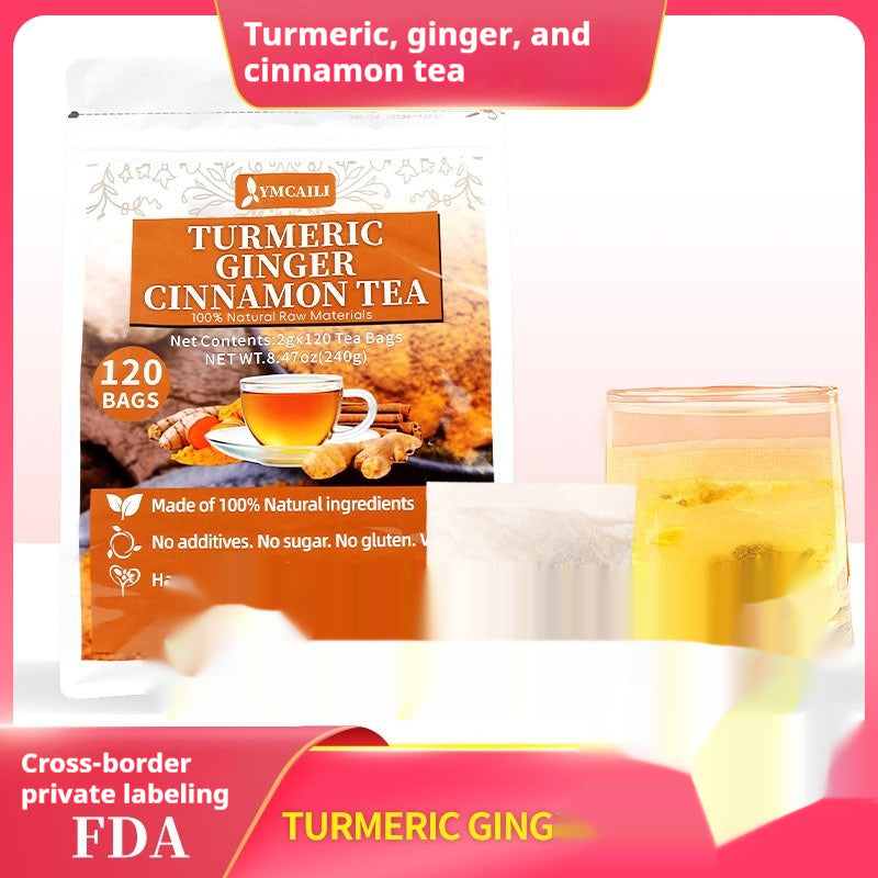 Turmeric, Ginger And Cinnamon Tea 120 Ginger Turmeric Tea Bags