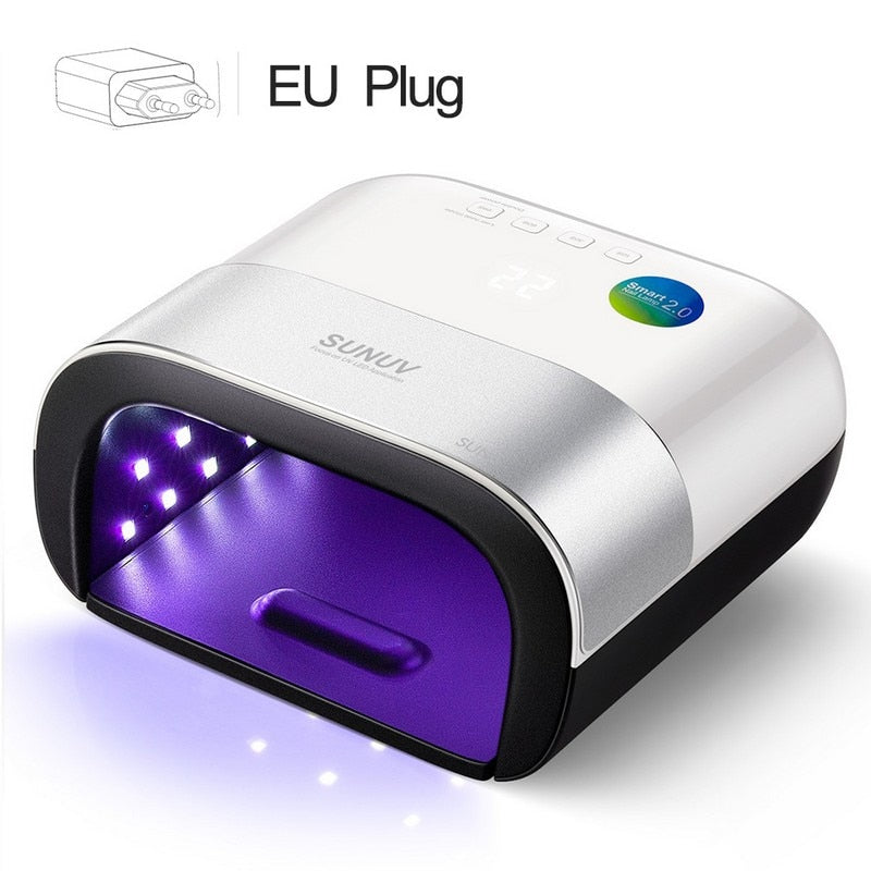 Smart 48W UV LED Nail Dryer Lamp