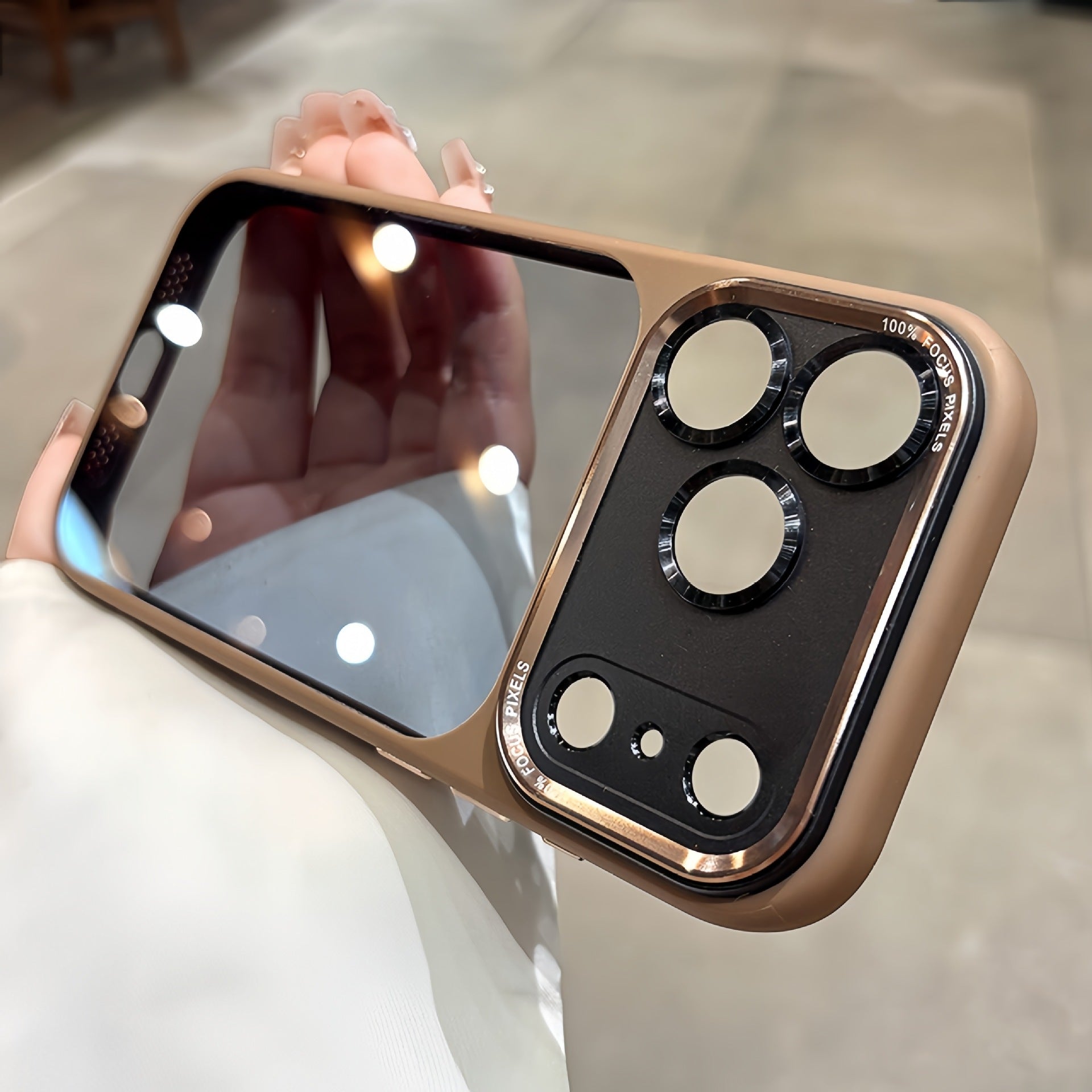 Phone Case Integrated AI Button Metal Lens Protective Cover
