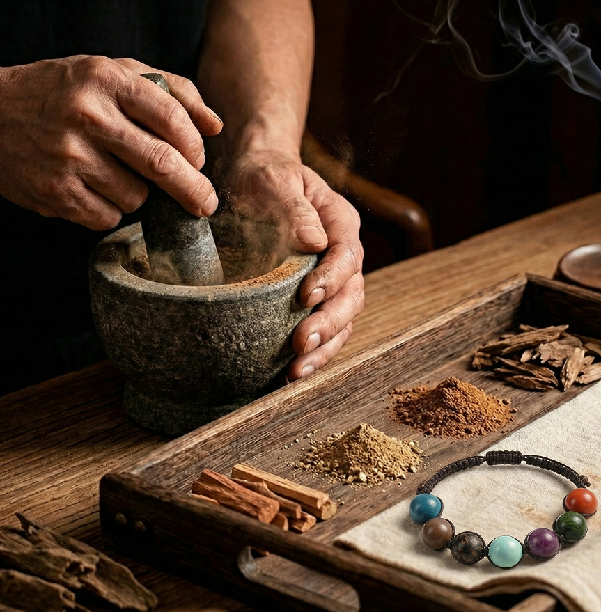 Chinese Herbal Bracelet