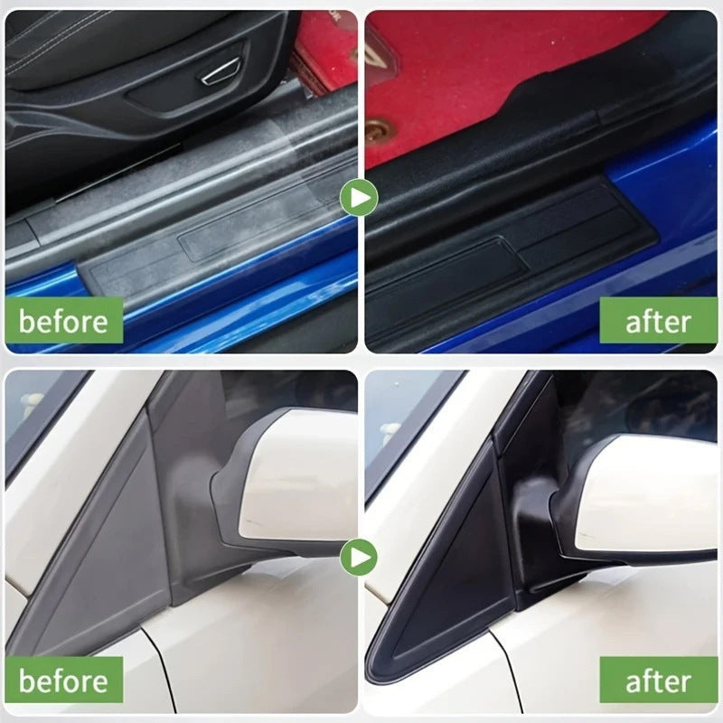 Plastic And Rubber Repair Paste Enhanced Black Decorative Renovation Wax