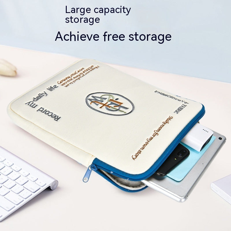 Cartoon Tablet Storage Bag Ins Wind