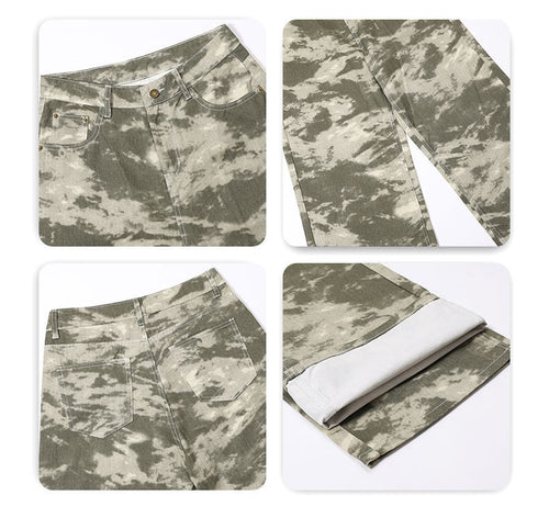 All-matching Baggy Straight Trousers
