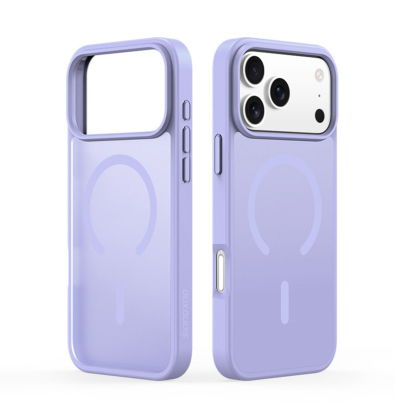 Magnetic Skin-feel Minimalist Matte Transparent Back Cover